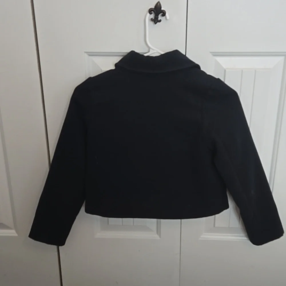 Kids black jacket size 7-8